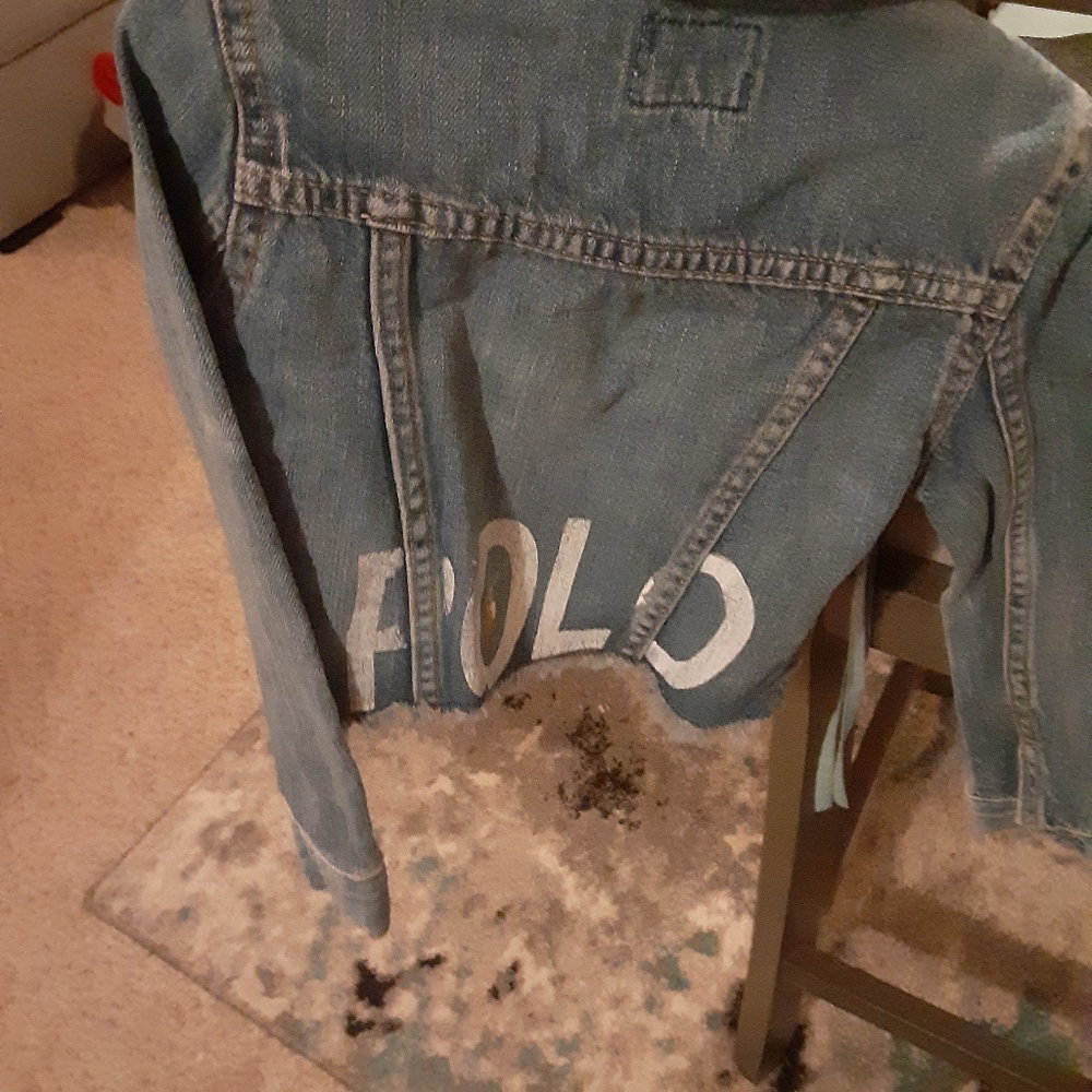 Girls 4t polo jean jacket